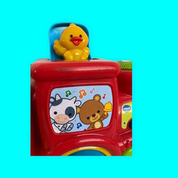 Vtech Roll & Surprise Animal Pop-Up Train Singing Animals 55 Songs - Picture 4 of 8